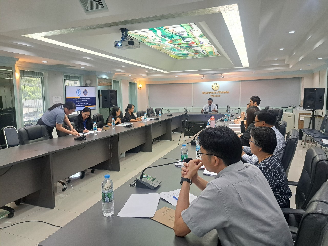 วันที่ 12 มีนาคม 2568 เวลา 13.30 น. การประชุมเตรียมการรับคณะเจ้าหน้าที่องค์การอาหารและเกษตรแห่งสหประชาชาติ สำนักงานประจำภูมิภาคเอเชียและแปซิฟิก (FAO Regional Office for Asia and the Pacific) 