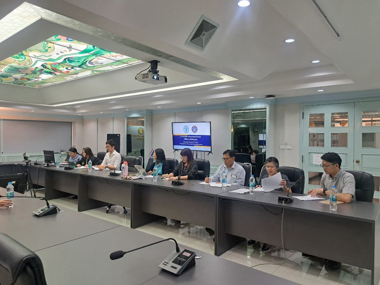 วันที่ 12 มีนาคม 2568 เวลา 13.30 น. การประชุมเตรียมการรับคณะเจ้าหน้าที่องค์การอาหารและเกษตรแห่งสหประชาชาติ สำนักงานประจำภูมิภาคเอเชียและแปซิฟิก (FAO Regional Office for Asia and the Pacific) 