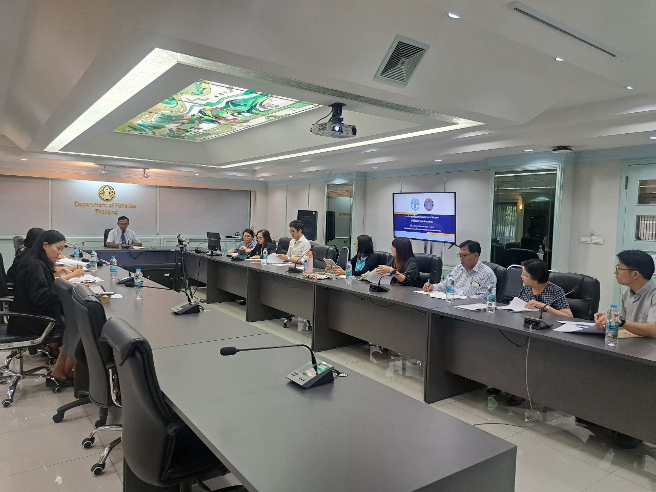 วันที่ 12 มีนาคม 2568 เวลา 13.30 น. การประชุมเตรียมการรับคณะเจ้าหน้าที่องค์การอาหารและเกษตรแห่งสหประชาชาติ สำนักงานประจำภูมิภาคเอเชียและแปซิฟิก (FAO Regional Office for Asia and the Pacific) 