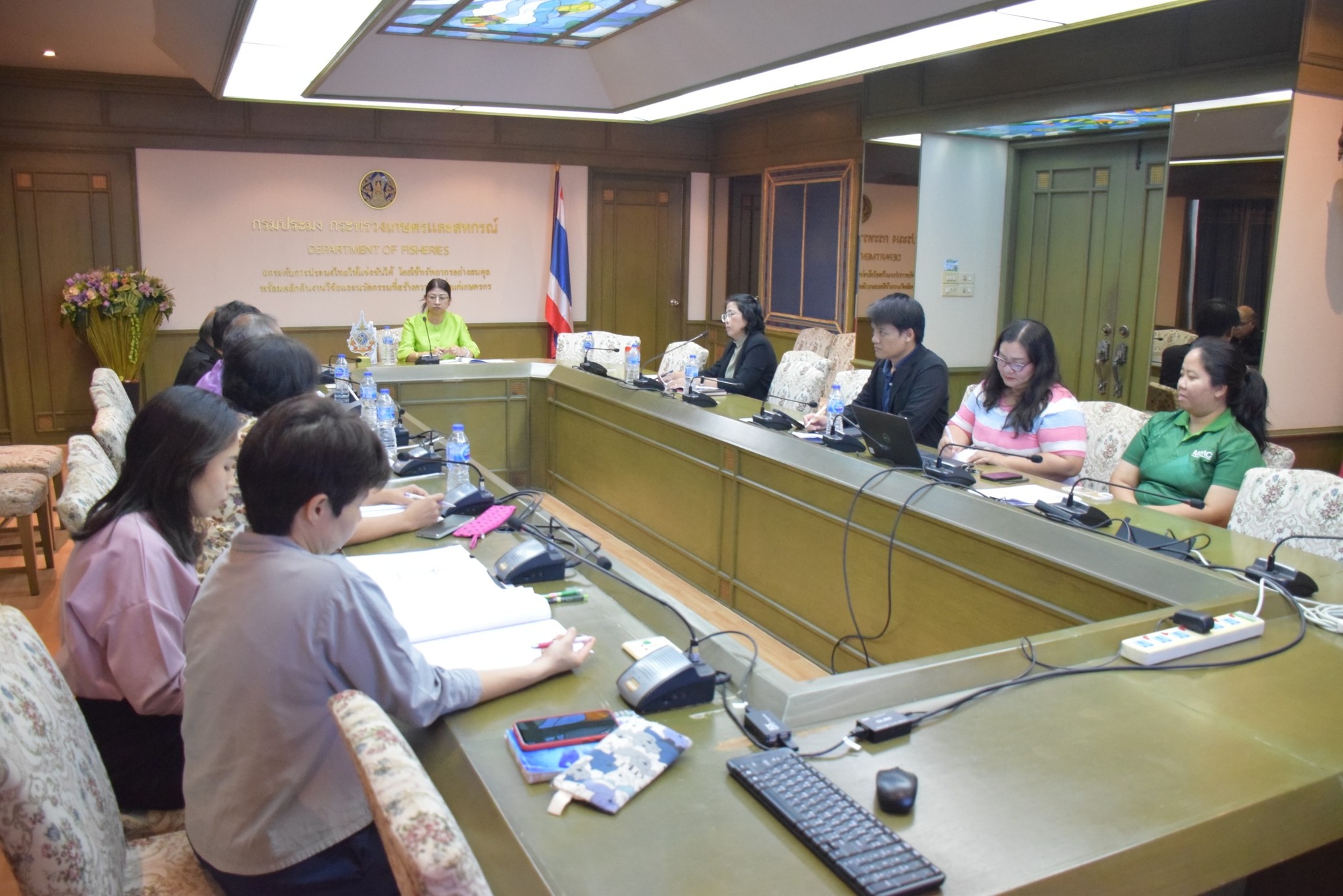 ประชุมคณะกรรมการกลั่นกรองตัวชี้วัด และประเมินผลการปฏิบัติงานของลูกจ้างประจำ และพนักงานทุนหมุนเวียน ครั้งที่ 1/2568