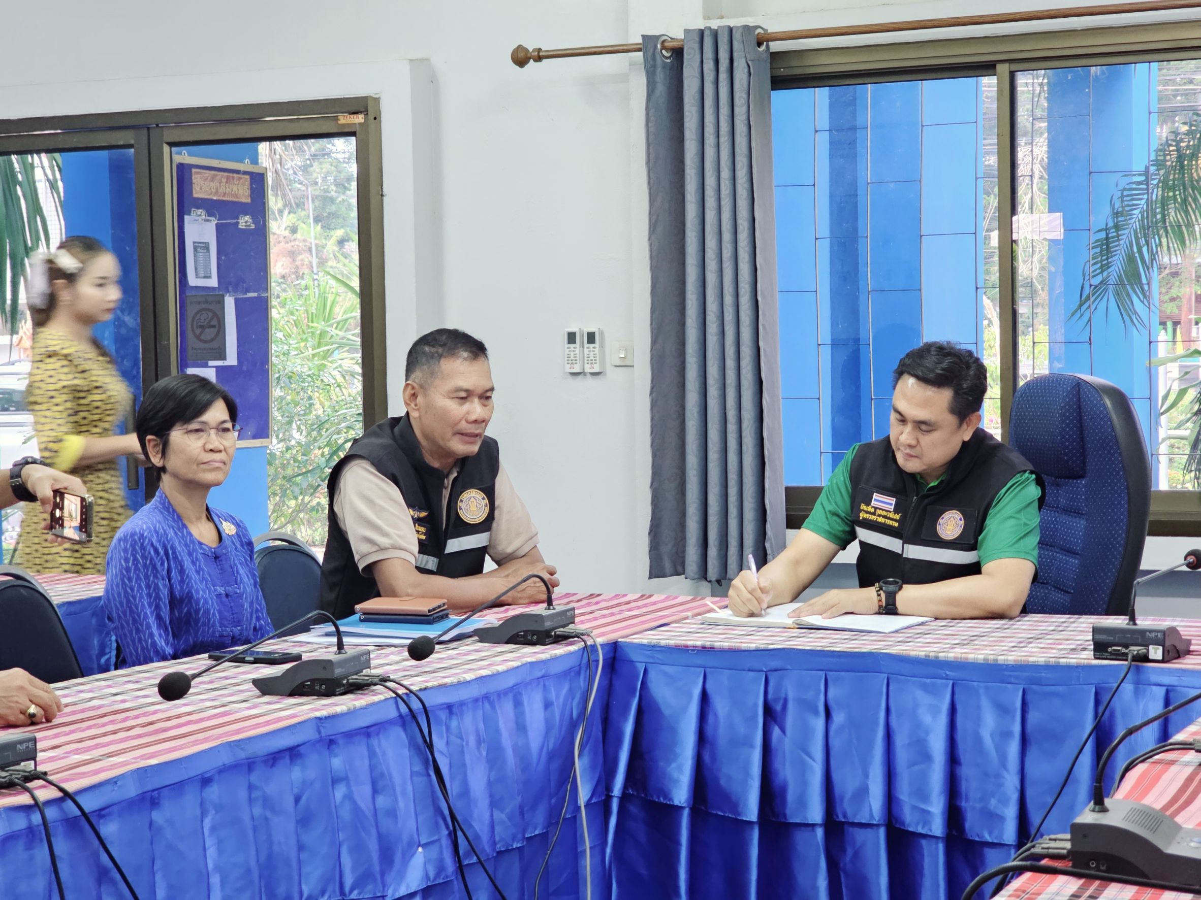 ผู้ตรวจราชการกรมประมงเขต 14 ตรวจเยี่ยมให้กำลังใจในการปฏิบัติงานแก่เจ้าหน้าทีกรมประมง จังหวัดยโสธร