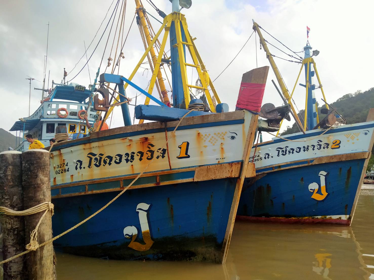  เจ้าหน้าที่ศูนย์วิจัยและพัฒนาประมงทะเลสงขลา ออกปฏิบัติงานเก็บรวบรวมข้อมูลทรัพยากรประมงจาก เรืออวนลากที่ขึ้นท่าในพื้นที่จังหวัดนครศรีธรรมราช และสงขลา ประจำเดือนกุมภาพันธ์ 2568 