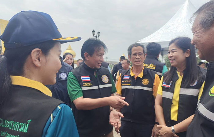 ศูนย์ฯ คุ้งกระเบน ร่วมต้อนรับคณะรัฐมนตรีว่าการกระทรวงเกษตรและสหกรณ์