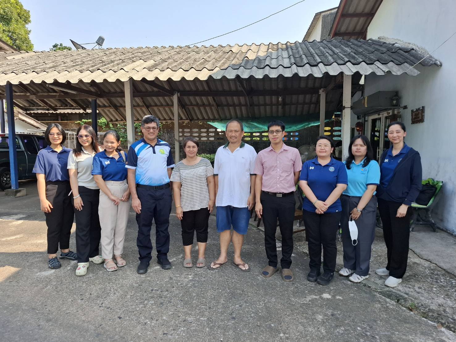 เจ้าหน้าที่กองตรวจสอบเรือประมง สินค้าสัตว์น้ำ และปัจจัยการผลิต เยี่ยมชมโรงงานปลาป่น และเยี่ยมชมการปฏิบัติงานของด่านฯ ในพื้นที่จังหวัดระยองและจังหวัดตราด 