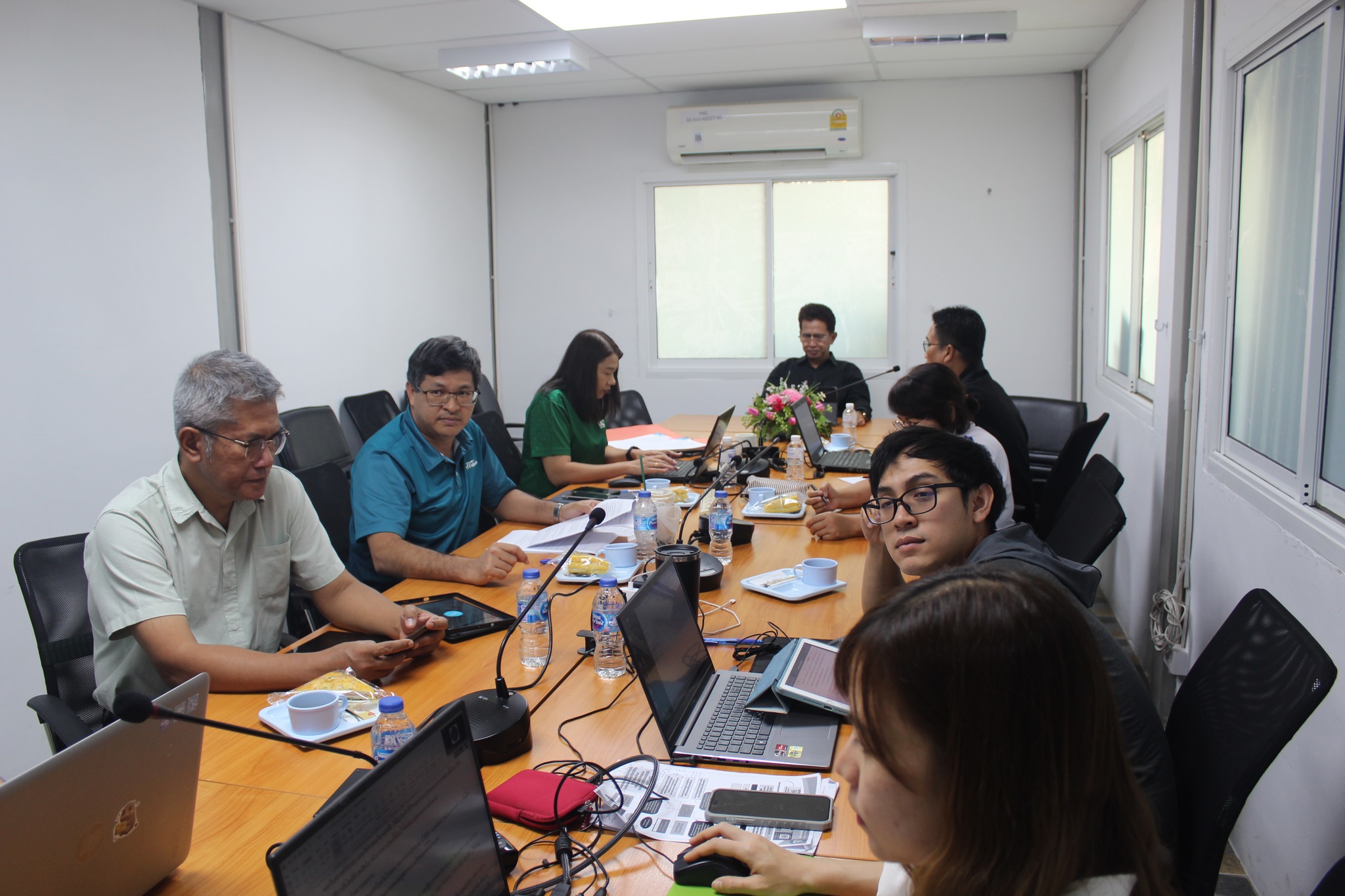 ประชุมคณะกรรมการพิจารณาเค้าโครงผลงาน ที่จะส่งประเมินเพื่อเลื่อนระดับให้สูงขึ้นและเอกสารวิชาการและติดตามผลงานวิจัย ครั้งที่ 1/2568