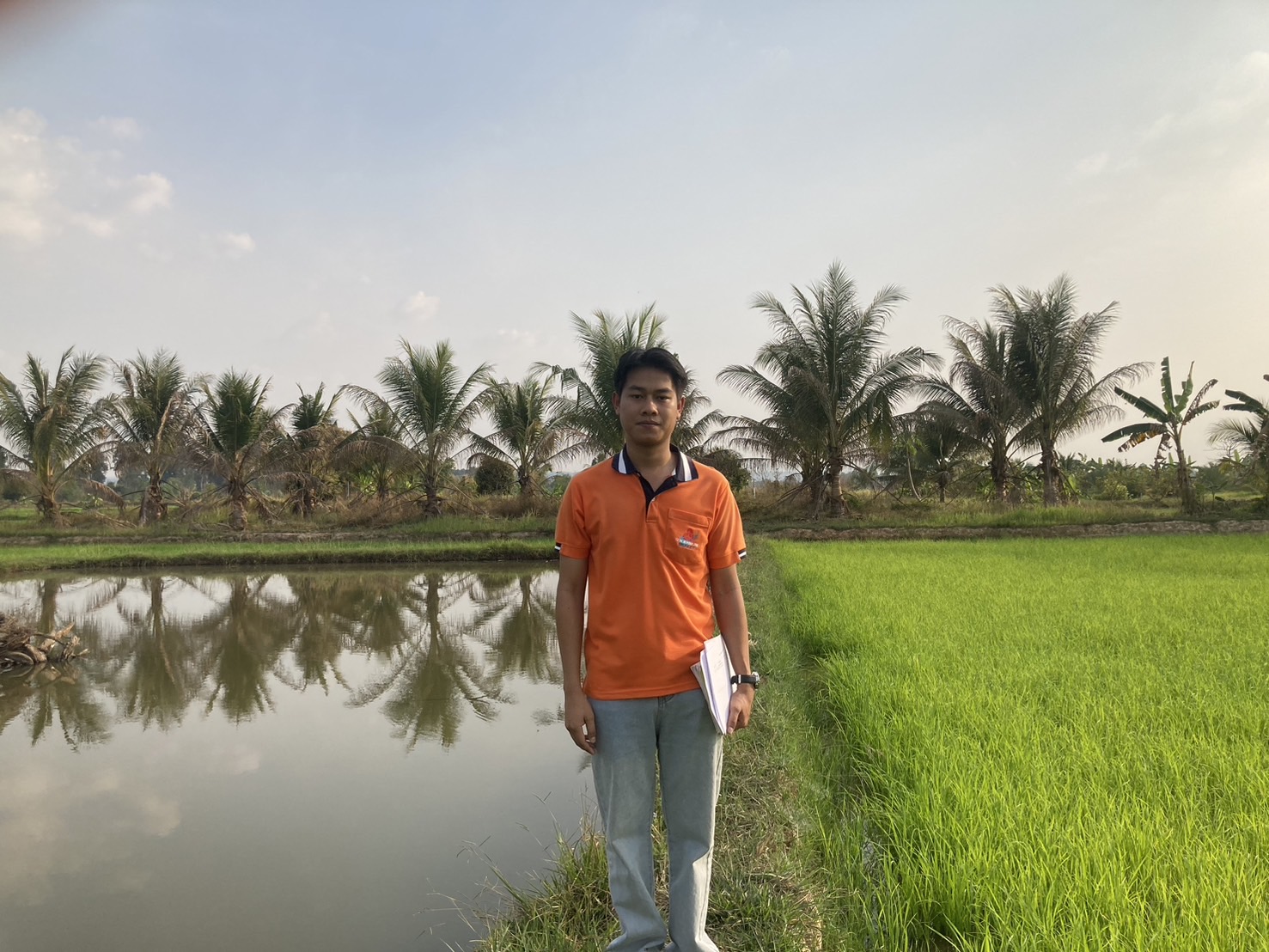ลงสำรวจข้อมูลเกษตรกรในพื้นที่ที่มีการเลี้ยงปลาในนาข้าว..คลิก