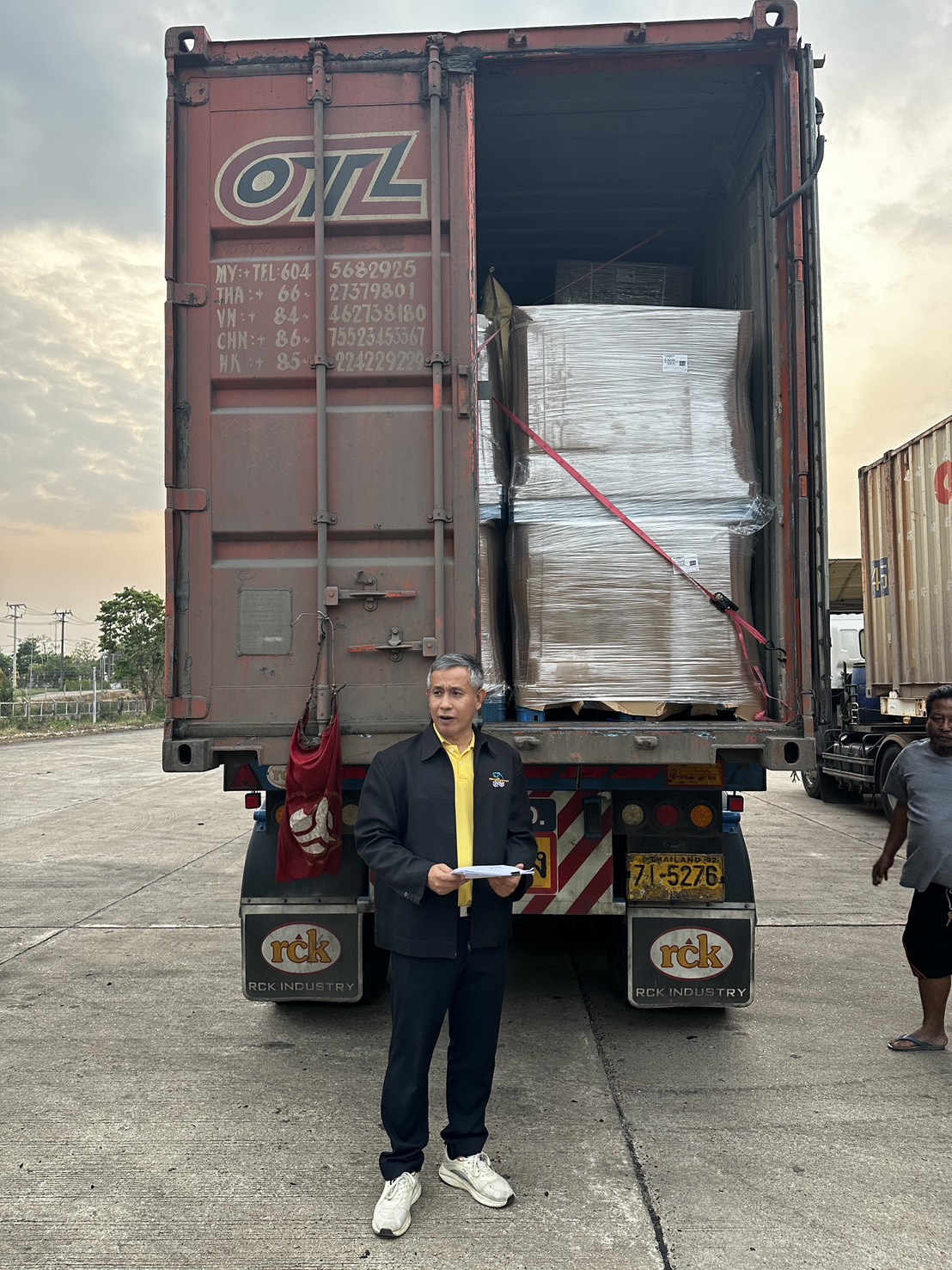 18 มีนาคม 2568 ตรวจสอบสินค้าประมงและเอกสารหลักฐานสอดคล้องนำเข้า ณ สะพานมิตรภาพไทย - ลาว แห่งที่ 2