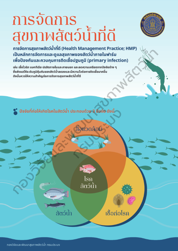 ประชาสัมพันธ์ ยาและสารเคมีที่ใช้ในการเพาะเลี้ยงสัตว์น้ำ