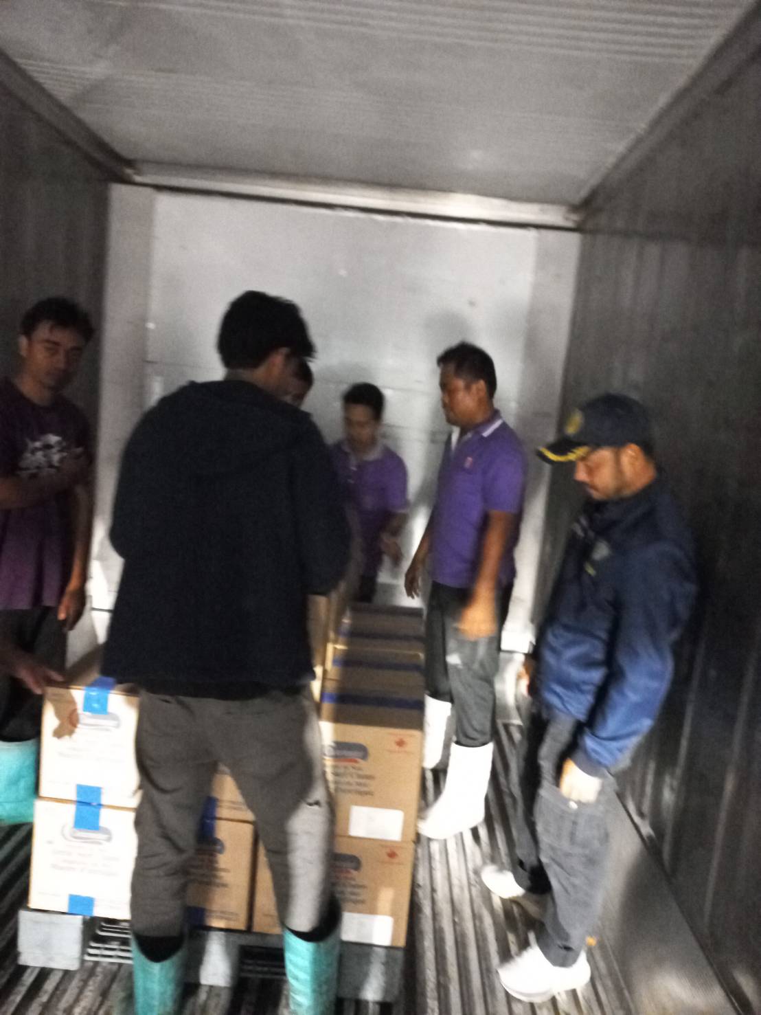 #ตรวจสอบสินค้าประมงนำเข้าทางตู้คอนเทนเนอร์ ณ สถานประกอบการปลายทาง??????