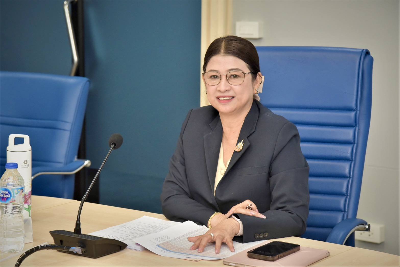 ประชุมคณะกรรมการบริหารเงินทุนหมุนเวียนในการผลิตพันธุ์ปลา พันธุ์กุ้ง และพันธุ์สัตว์น้ำอื่น ๆ ครั้งที่ 3/2568