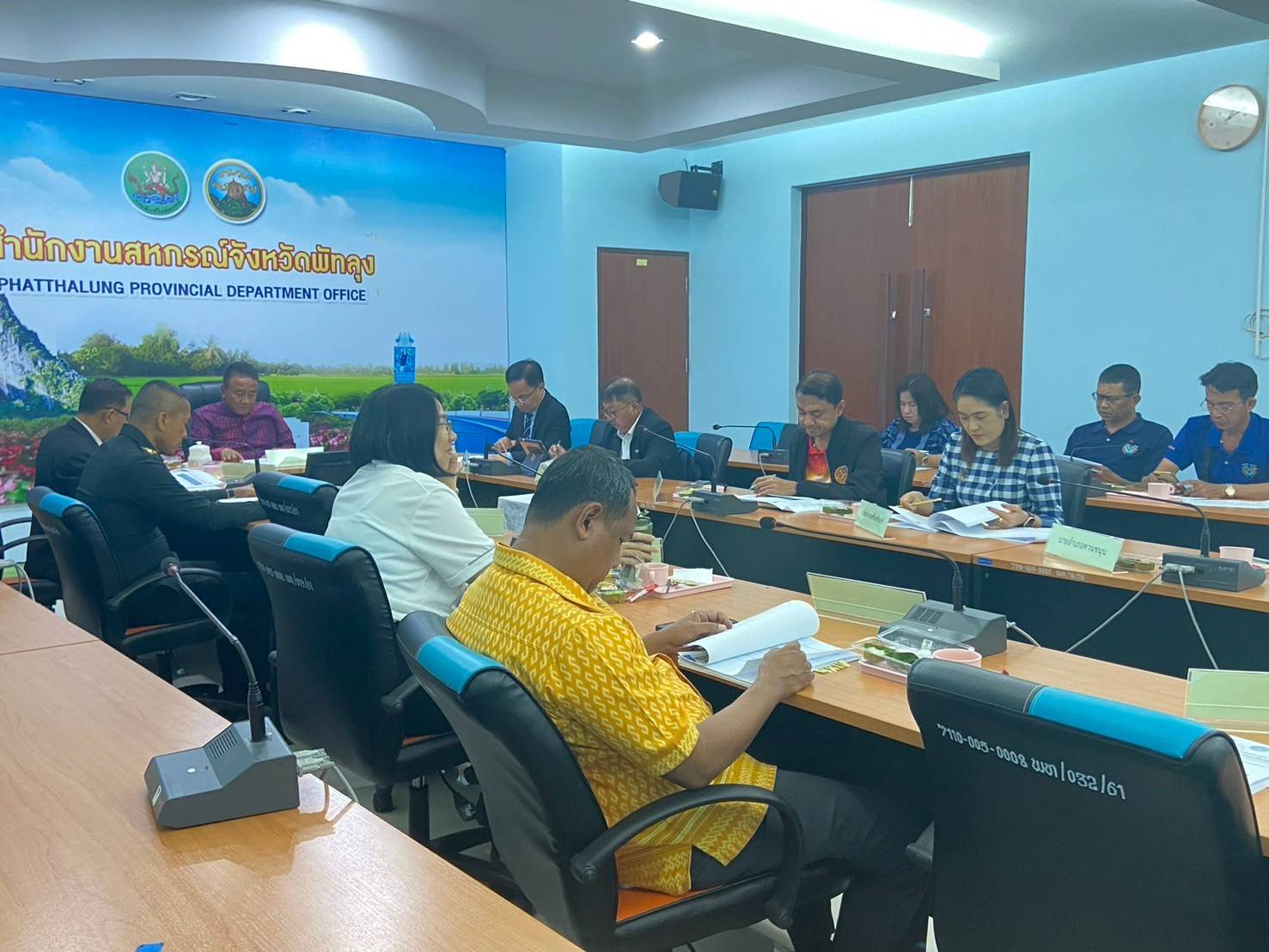 ประมงจังหวัดพัทลุง จัดประชุมคณะกรรมการ ประมงประจำจังหวัดพัทลุง ครั้งที่ 1/2568  เพื่อแก้ไขปัญหาการประมง ในพื้นที่จังหวัดพัทลุง ให้ทรัพยากรสัตว์น้ำมีใช้อย่างยั่งยืน..คลิก