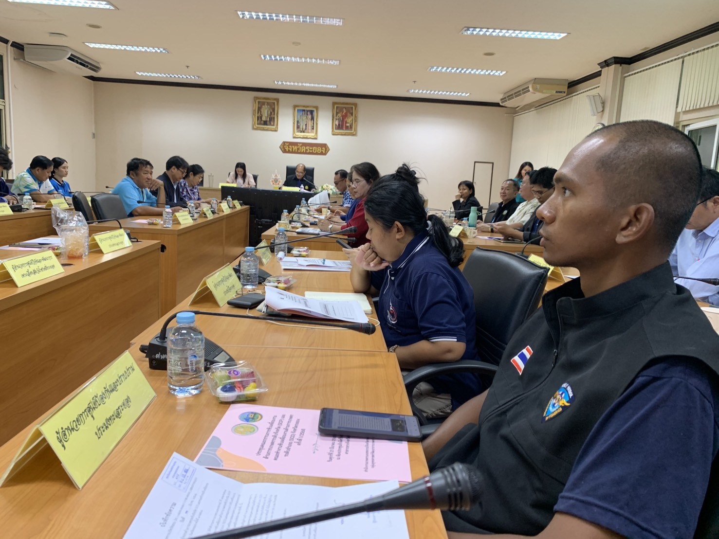  เข้าร่วมประชุมคณะกรรมการขับเคลื่อนงานด้านการเกษตรระดับจังหวัด (SCP) และคณะทำงานขับเคลื่อนงานด้านการเกษตรระดับอำเภอ (SCD) จังหวัดระยอง ครั้งที่ 1/2568