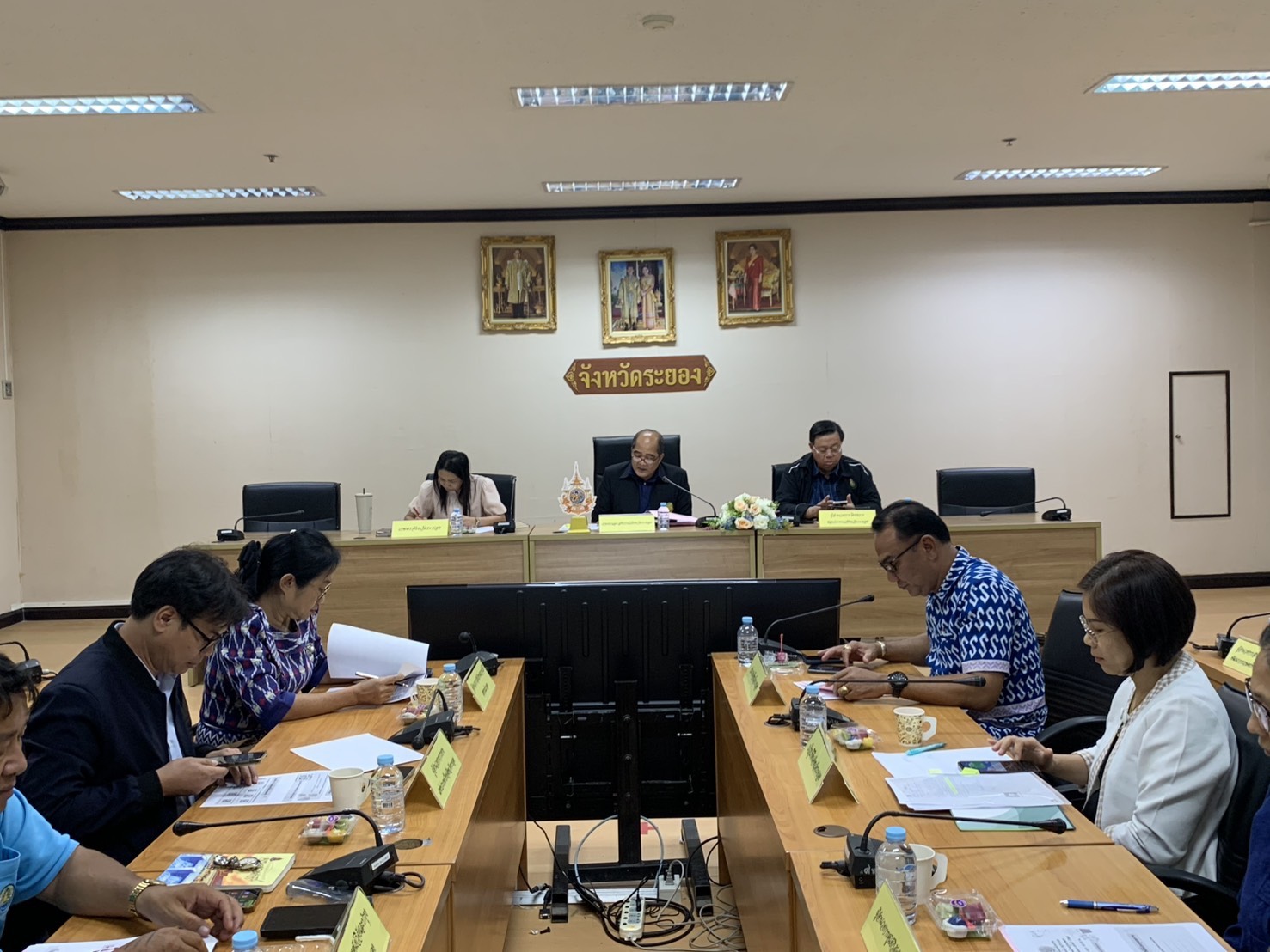  เข้าร่วมประชุมคณะกรรมการขับเคลื่อนงานด้านการเกษตรระดับจังหวัด (SCP) และคณะทำงานขับเคลื่อนงานด้านการเกษตรระดับอำเภอ (SCD) จังหวัดระยอง ครั้งที่ 1/2568