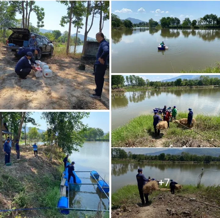 ออกปฎิบัติงานโครงการเสริมสร้างการมีส่วนร่วมของชุมชน