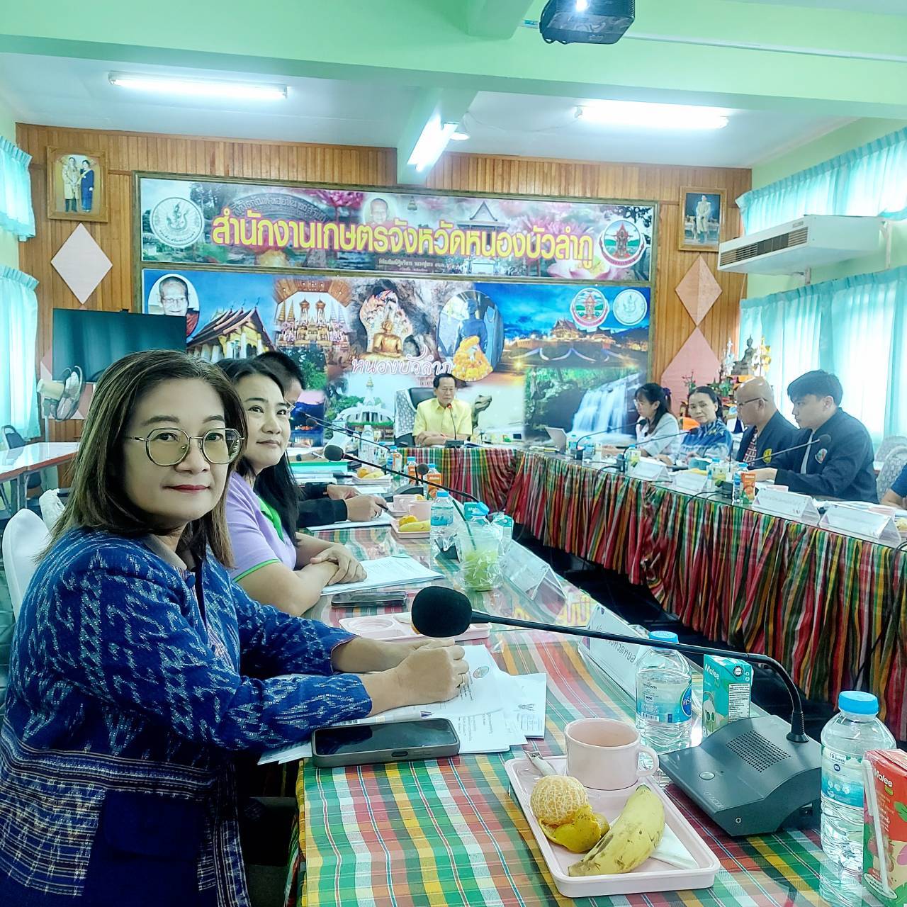 ประชุมคณะตรวจติดตามและประเมินผลโครงการตามแผนปฏิบัติราชการประจำปีของจังหวัดหนองบัวลำภู ประจำปีงบประมาณ พ.ศ. 2568 
