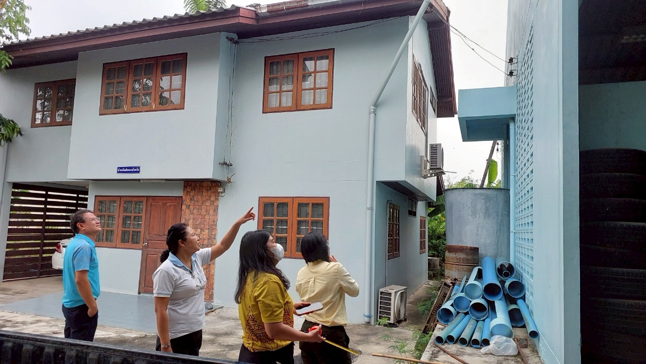 การตรวจสอบโครงสร้างอาคารฯ จากเหตุแผ่นดินไหว