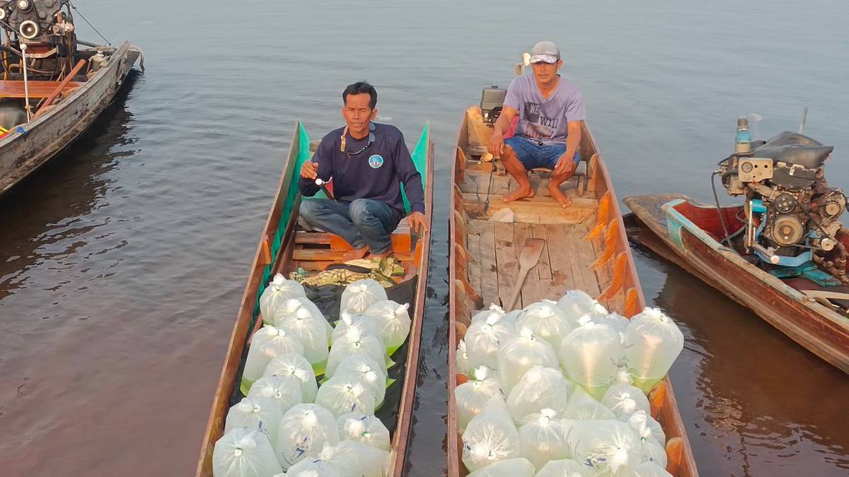 กิตกรรมจิตอาสาพัฒนาชุมชน (1ศูนย์ 1หน่วย 1ชุมชนประมงต้นแบบ) เมษายน 2568