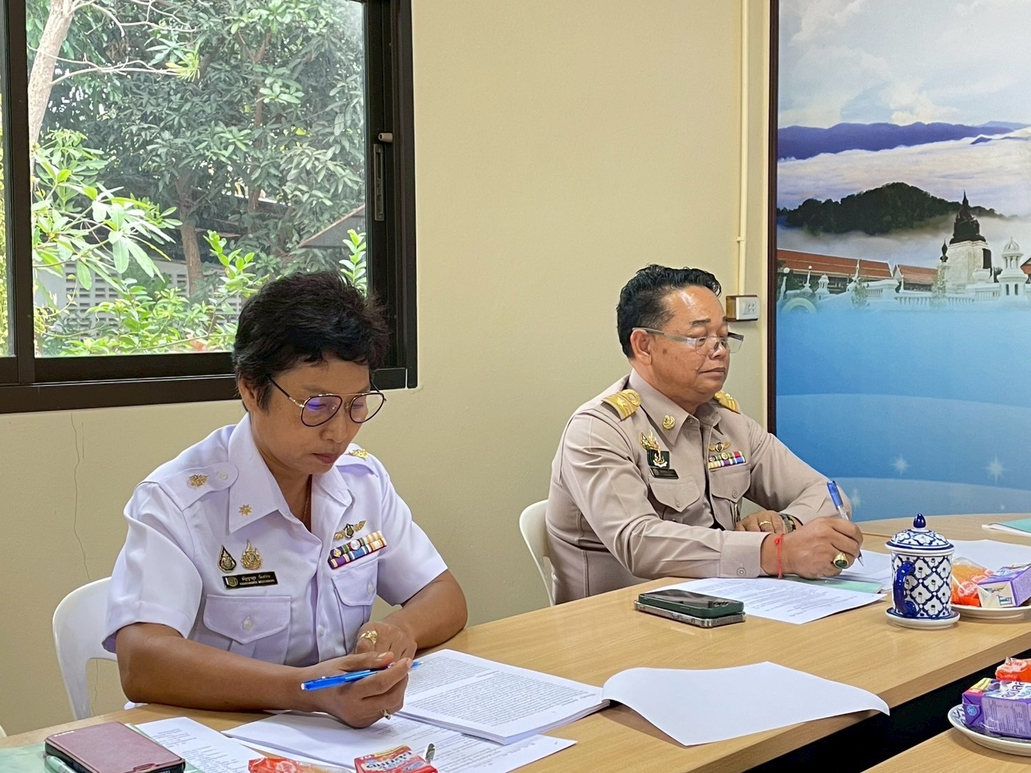 ประชุมคณะกรรมการเปรียบเทียบตามพระราชกำหนดการประมงพ.ศ. 2568 จังหวัดเพชรบุรี ความผิดฐานลักลอบใช้เครื่องมือประมงลอบปู..คลิก