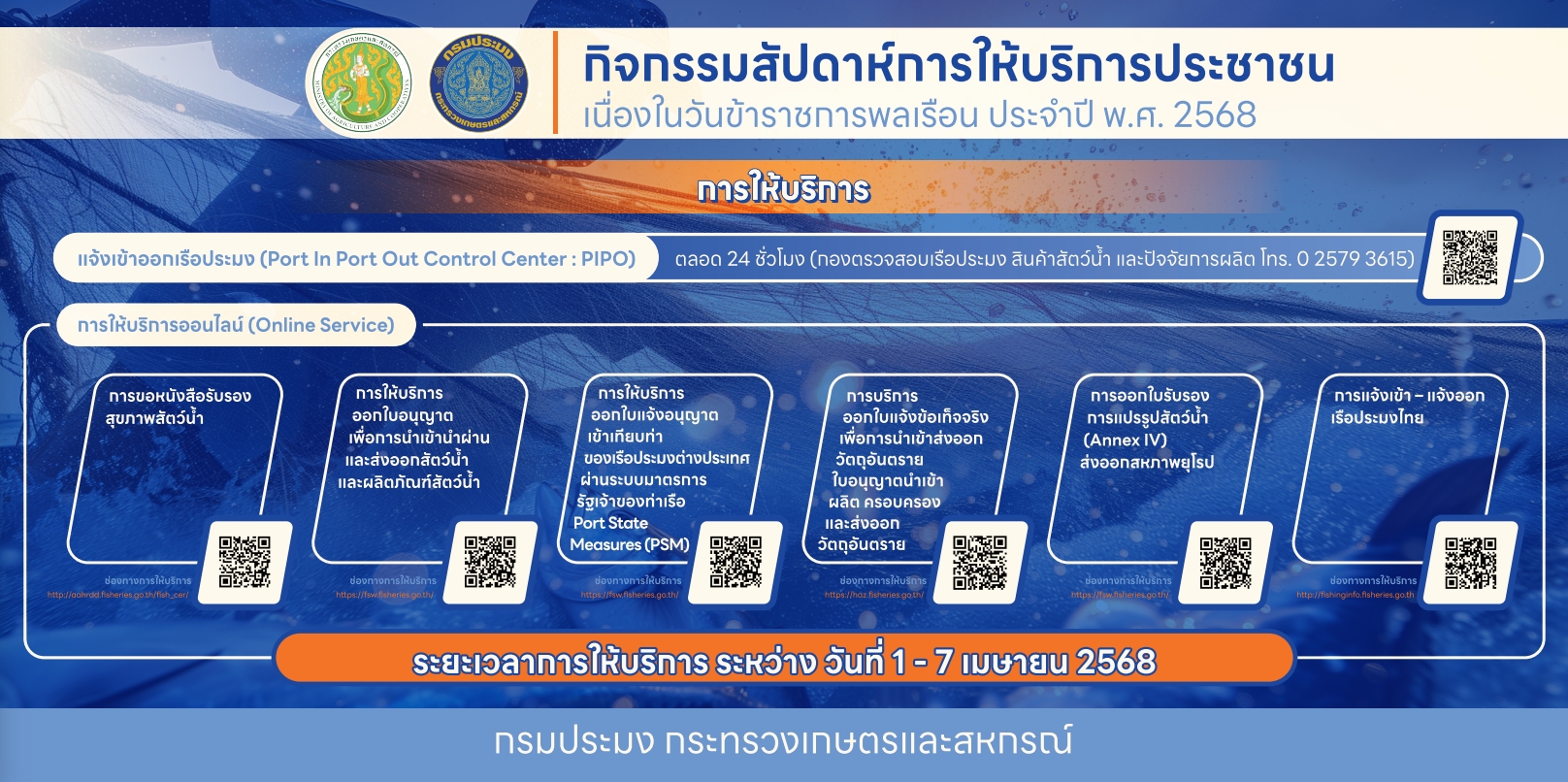 “สัปดาห์การให้บริการประชาชน