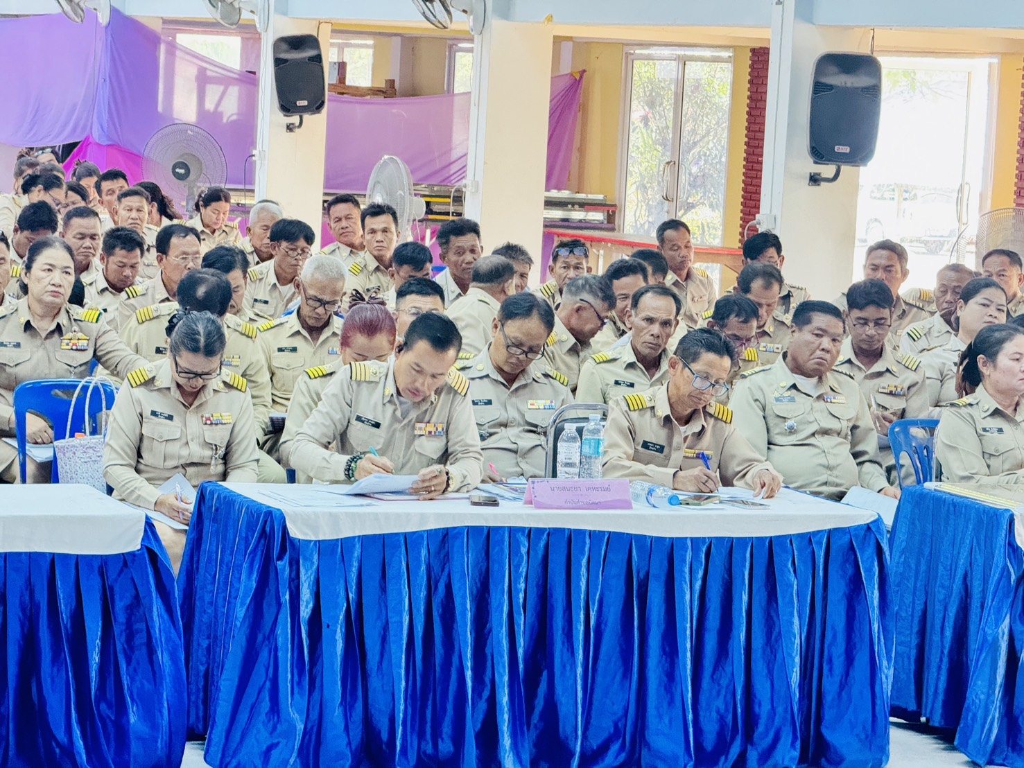 ประมงอำเภอสิรินธร เข้าร่วมประชุมกำนันผู้ใหญ่บ้าน แพทย์ประจำตำบล สารวัตรกำนัน และผู้ช่วยผู้ใหญ่บ้าน ครั้งที่ 4/ 2568 ประจำเดือนมีนาคม 2568..คลิก