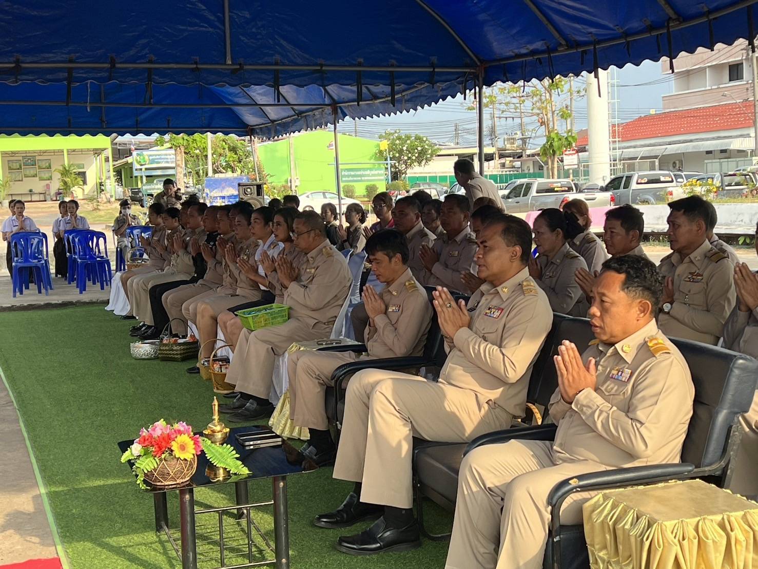 ประมงอำเภอพิบูลมังสาหาร ร่วมกิจกรรมวันสถาปนากระทรวงมหาดไทย ครบรอบ 133 ปี และวันข้าราชการพลเรือน