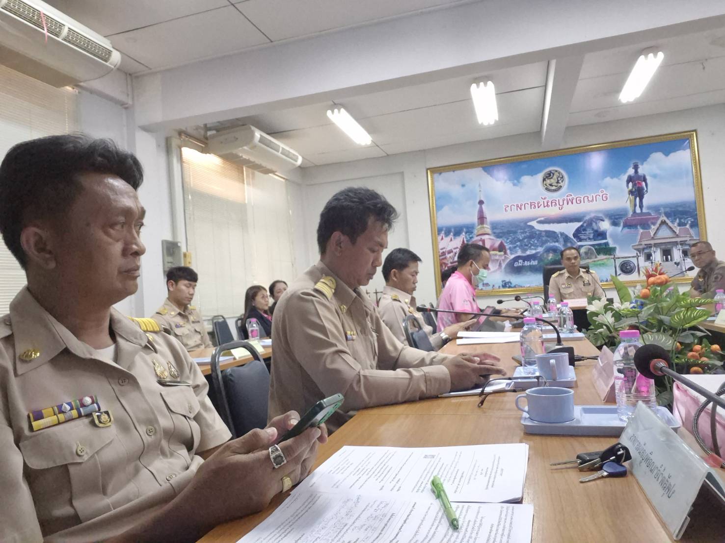 ประมงอำเภอพิบูลมังสาหาร ร่วมประชุมประจำเดือนอำเภอพิบูลมังสาหาร..คลิก