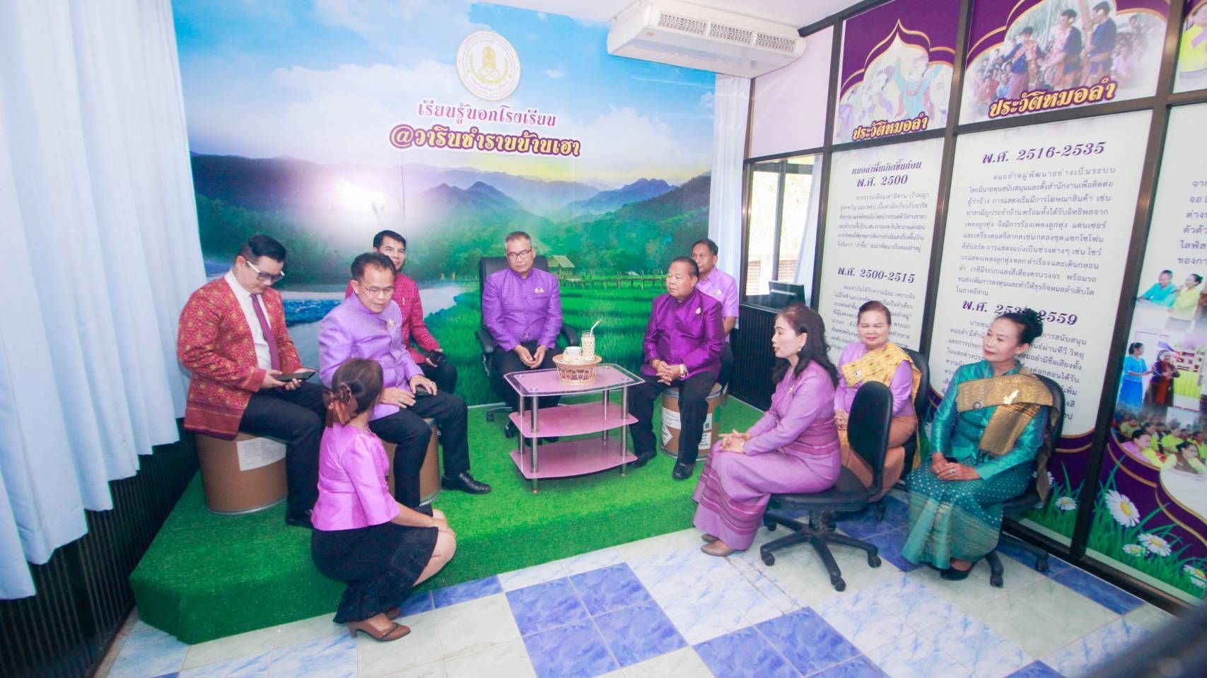 ประมงอำเภอวารินชำราบ ร่วมพิธีเปิดกิจกรรม“วันรักการอ่าน อนุรักษ์มรดกไทย” อำเภอวารินชำราบ  จังหวัดอุบลราชธานี