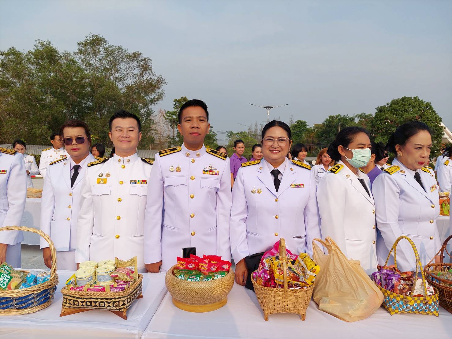 ร่วมพิธีเจริญพระพุทธมนต์ พิธีทําบุญตักบาตร และพิธีลงนามถวายพระพรชัยมงคล กิจกรรมเฉลิมพระเกียรติสมเด็จพระกนิษฐาธิราชเจ้า กรมสมเด็จพระเทพรัตนราชสุดาฯ สยามบรมราชกุมารี เนื่องในวันคล้ายวันพระราชสมภพ 2 เมษายน 2568 จังหวัดหนองบัวลําภู ..คลิก