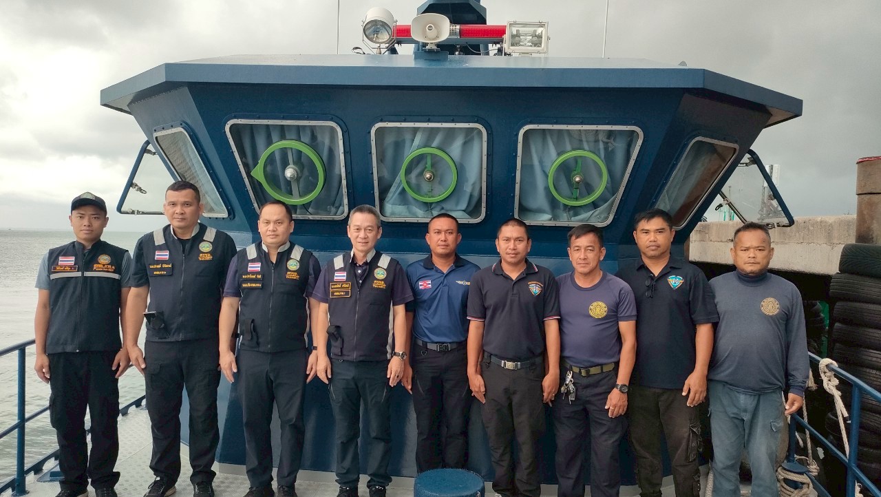 ศรชล. ภาค ๑ ตรวจเยี่ยมเรือบัญชีกำลัง และเยี่ยมชมการปฏิบัติงานของหน่วยฯ