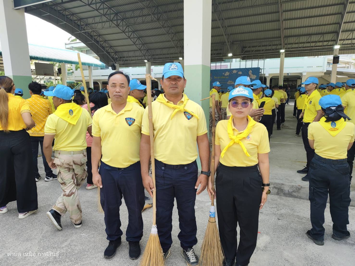 ศูนย์ป้องกันและปราบปรามประมงน้ำจืดกาฬสินธุ์ ร่วมกิจกรรมวันสำคัญของชาติไทย จิตอาสา 