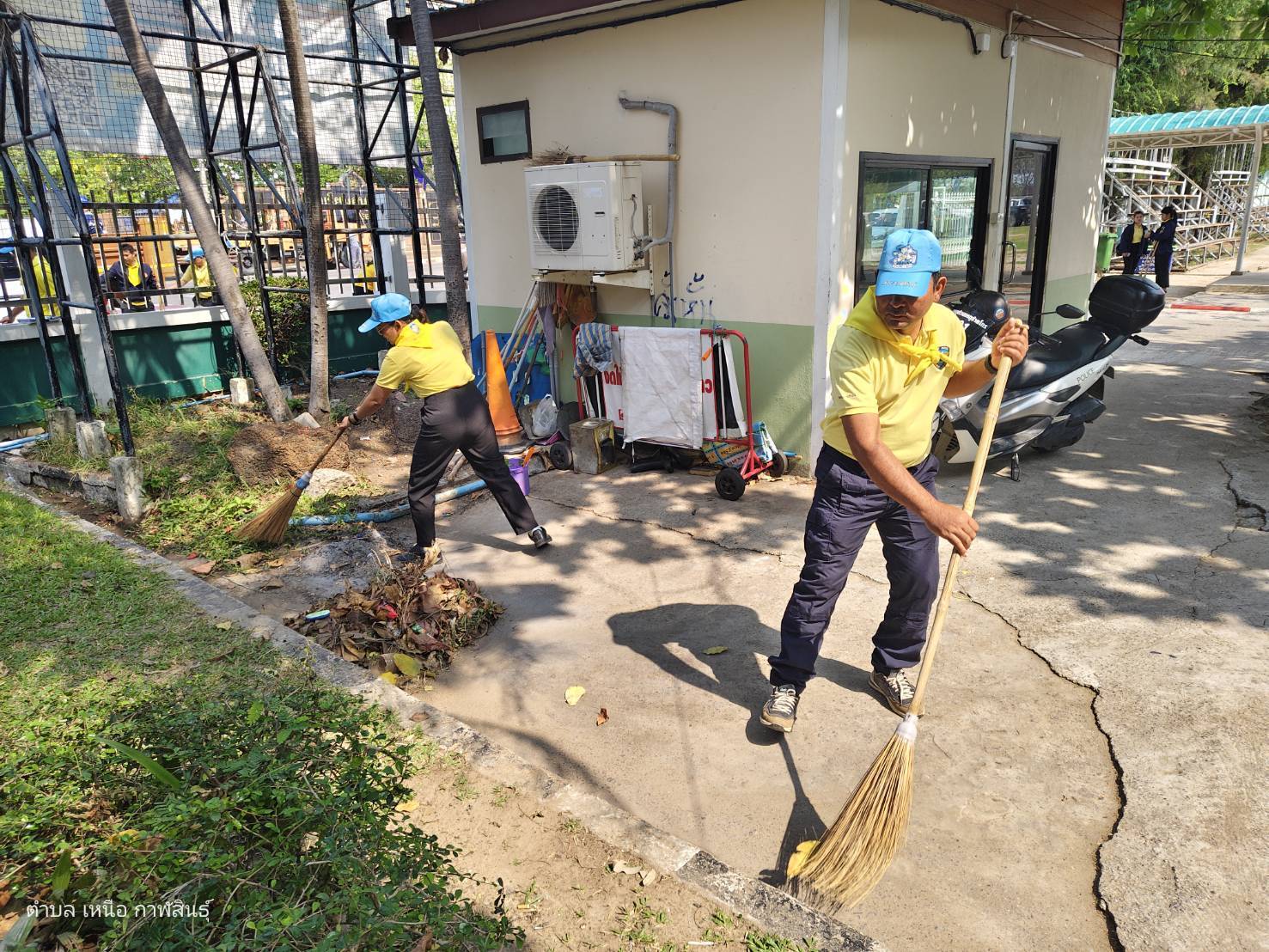 ศูนย์ป้องกันและปราบปรามประมงน้ำจืดกาฬสินธุ์ ร่วมกิจกรรมวันสำคัญของชาติไทย จิตอาสา 
