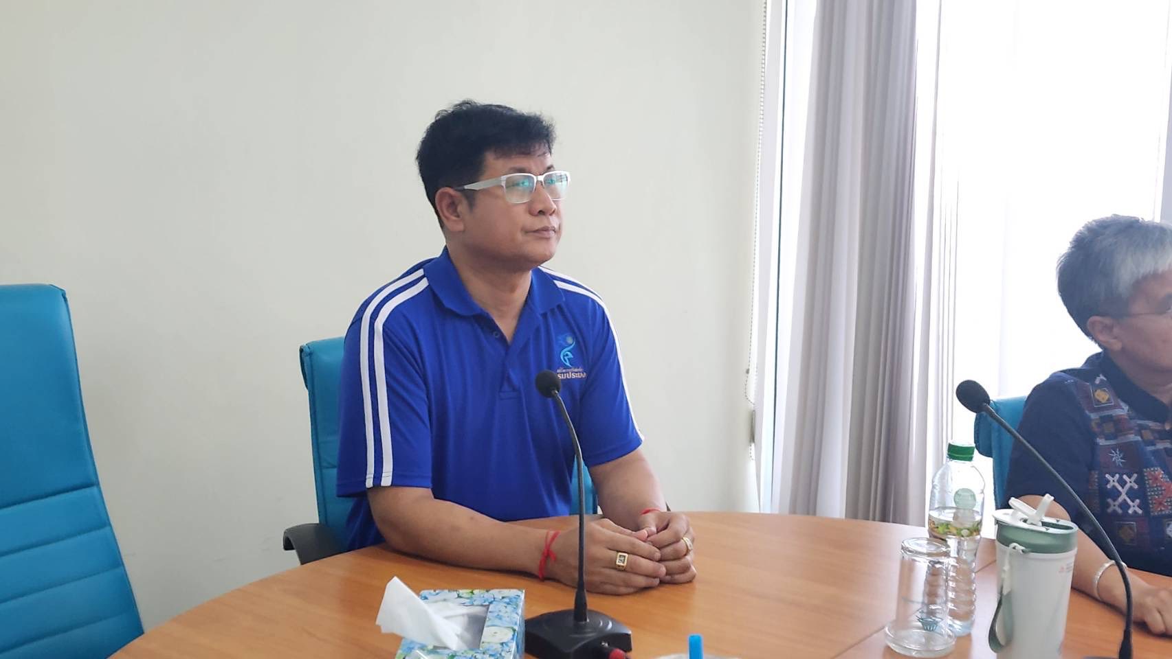 จัดประชุมคณะทำงานเพื่อหารือและเตรียมการในพิธีเปิดงาน 