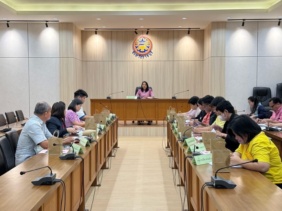 เข้าร่วมการประชุมเร่งรัดการใช้จ่ายงบประมาณ โครงการตามแผนปฏิบัติราชการประจำปีงบประมาณ พ.ศ 2568 งบพัฒนาจังหวัดราชบุรี 
