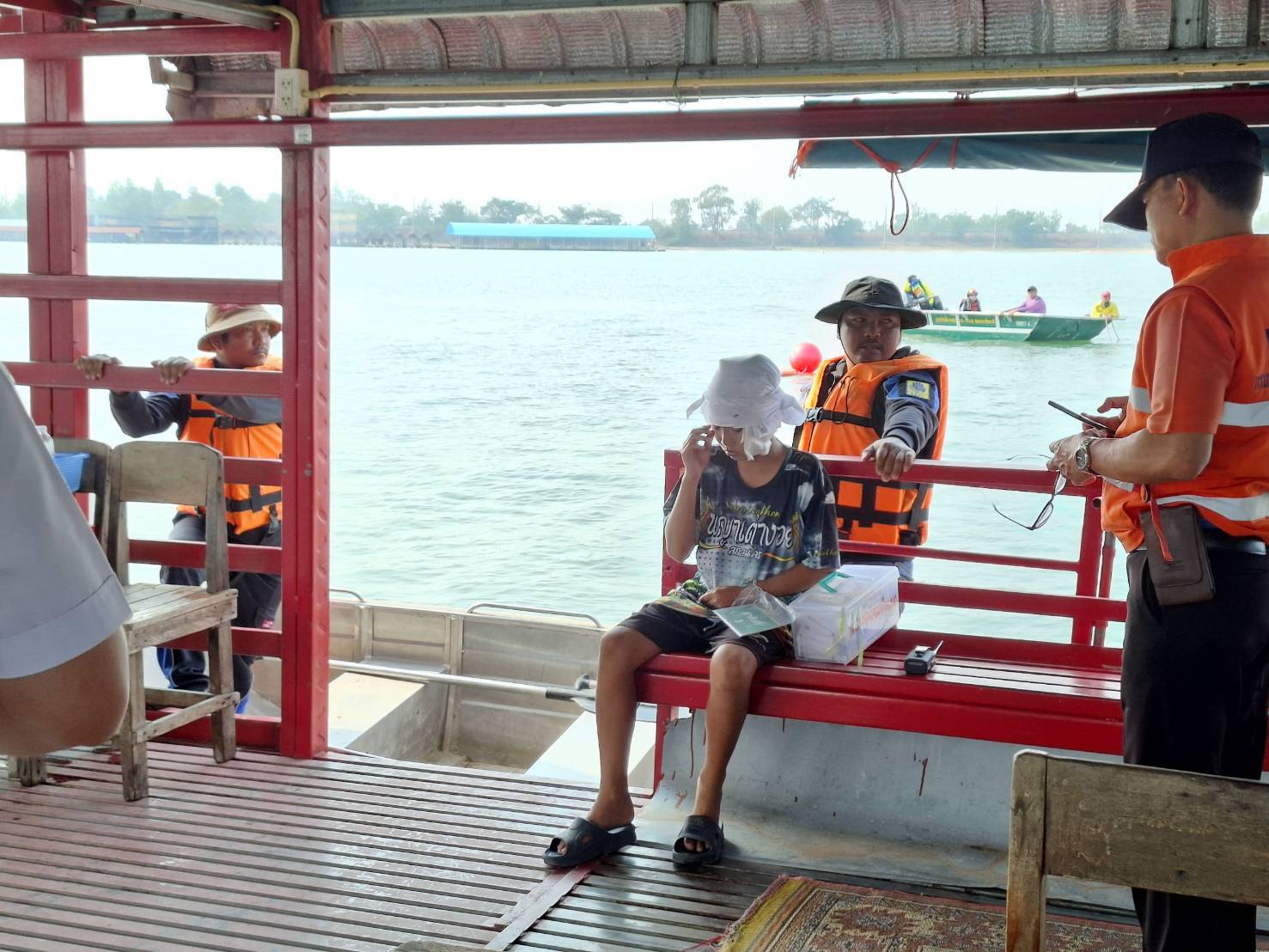 ซ้อมรับแผนภาวะฉุกเฉินทางน้ำช่วงเทศกาลสงกรานต์ ปี 2568