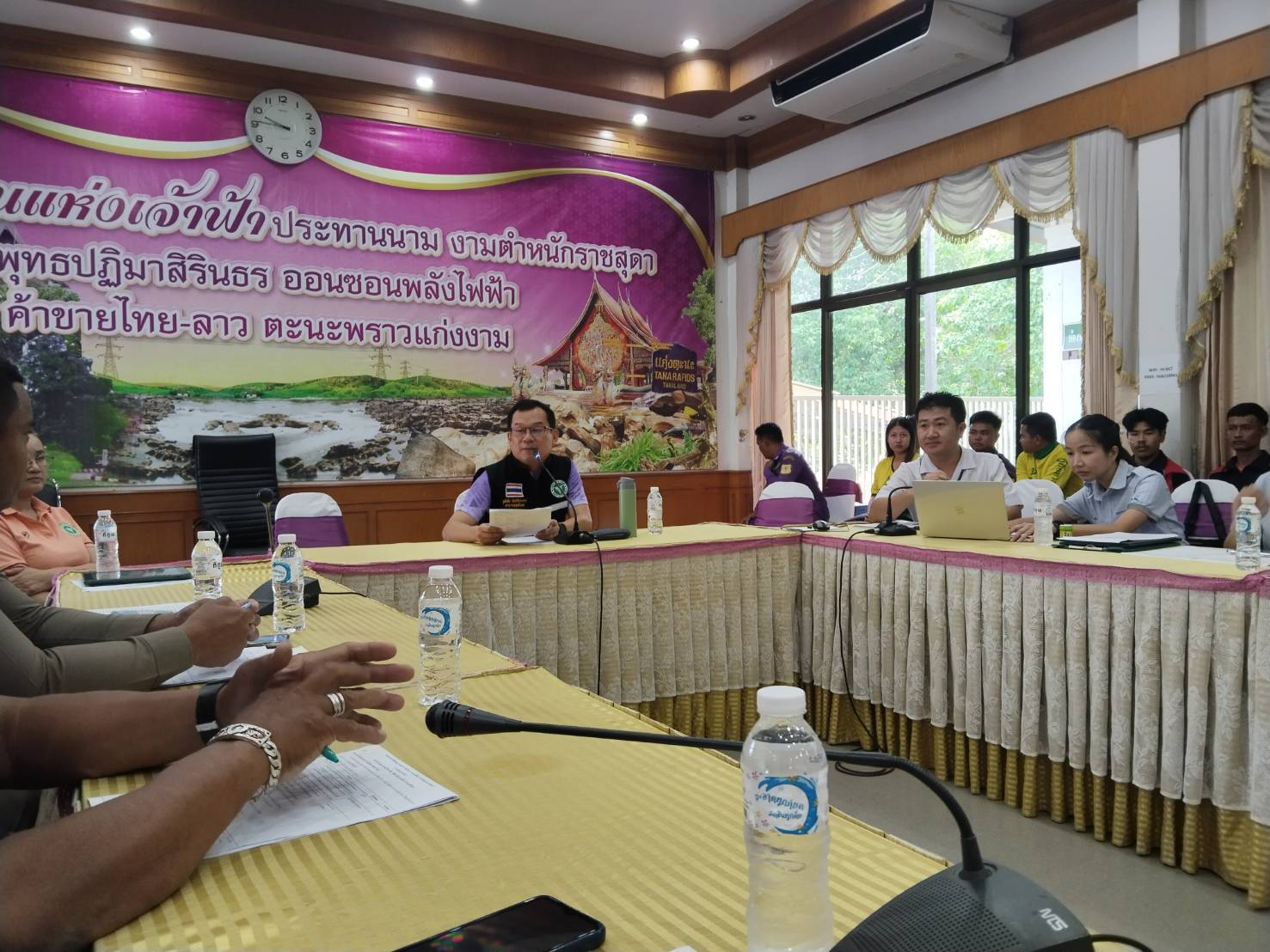 ซ้อมรับแผนภาวะฉุกเฉินทางน้ำช่วงเทศกาลสงกรานต์ ปี 2568