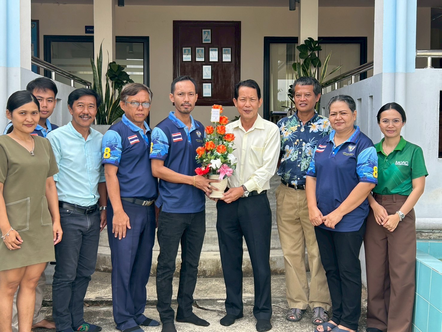 ต้อนรับ ผอ. ธนดล จันทขวัญ ในโอกาสรับตำแหน่งผู้อำนวยการศูนย์บริหารจัดการด่านตรวจประมงเขต 8 (สงขลา)