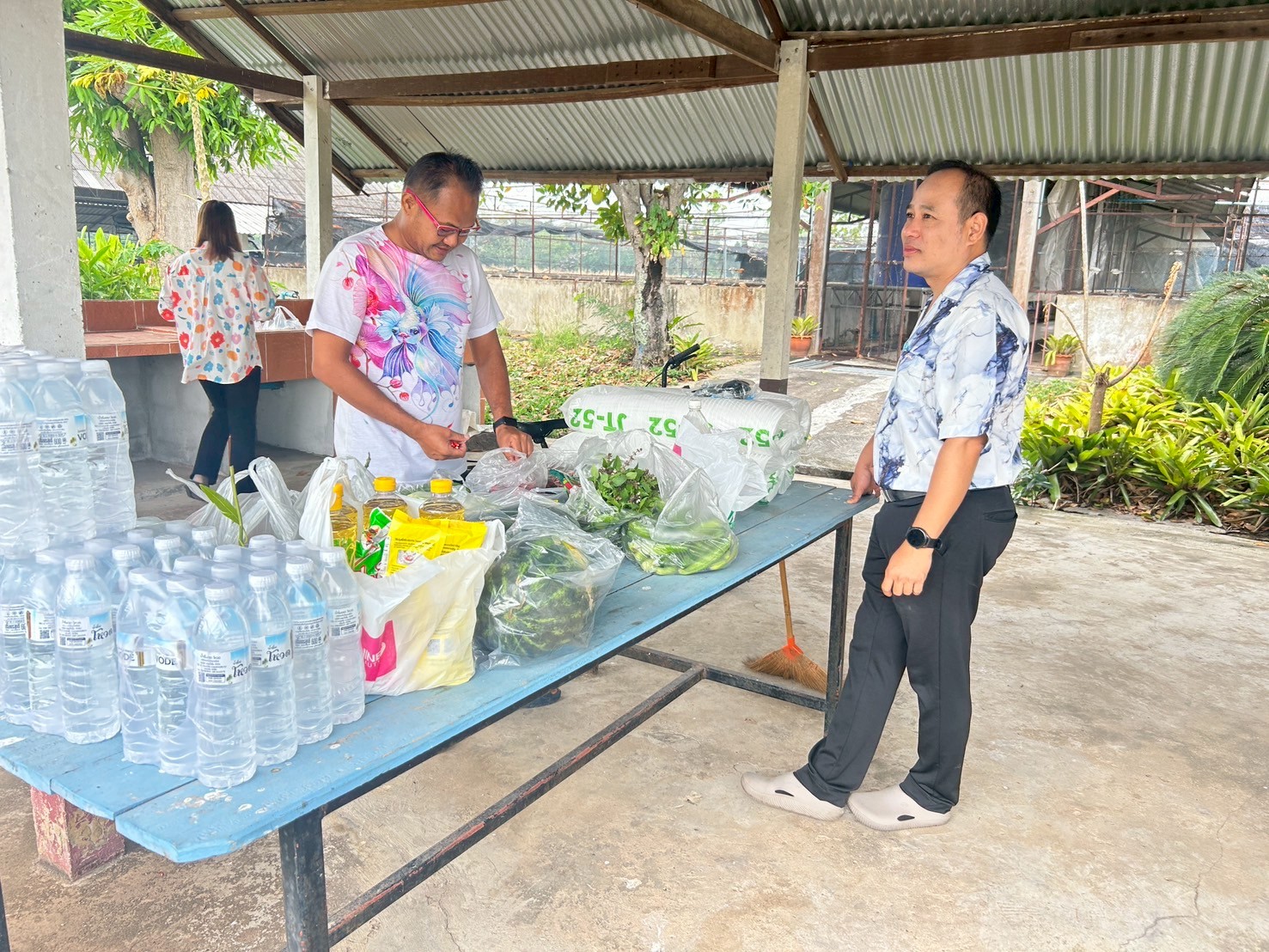 กิจกรรมสรงน้ำพระ รดน้ำดำหัวผู้สูงอายุ เนื่องในประเพณีสงกรานต์และปีใหม่ไทย สืบสานสงกรานต์วิถีไทย ประจำปี 2568