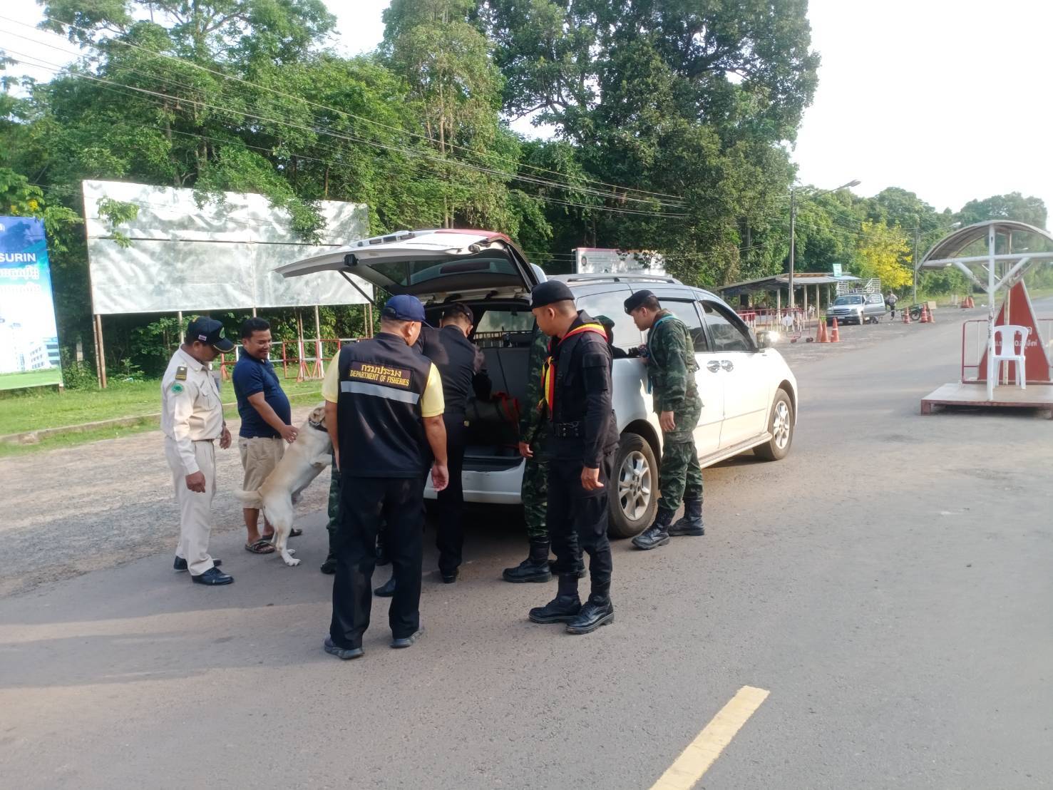 ผลการปฏิบัติงานด่านตรวจประมงสุรินทร์