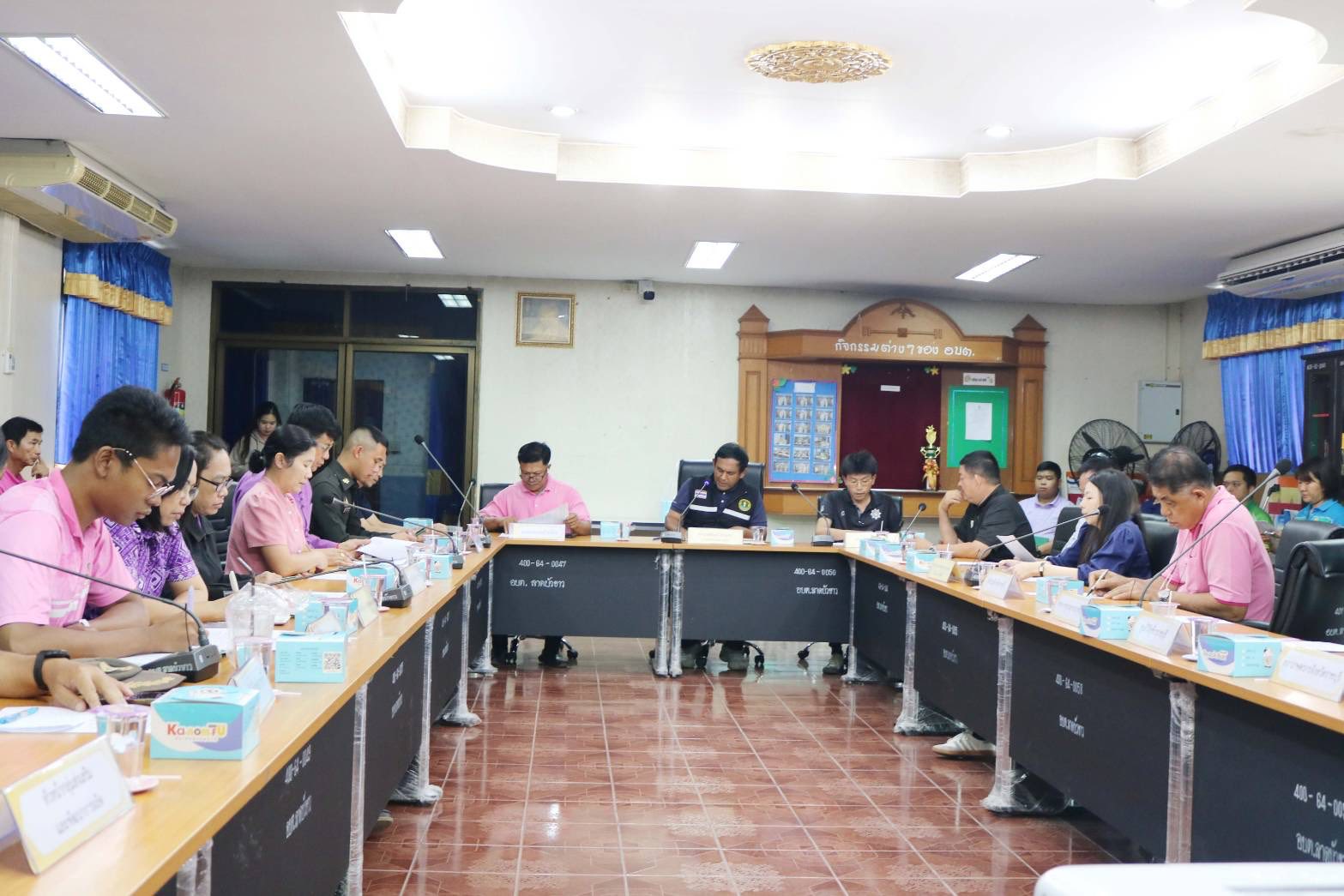 เข้าร่วมประชุมคณะกรรมการจัดงานโครงการคลินิกเกษตรเคลื่อนที่ในพระราชานุเคราะห์ สมเด็จพระบรมโอรสาธิราชฯ สยามมกุฎราชกุมาร ไตรมาส 3..คลิก