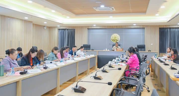 หัวหน้ากลุ่มบริหารและยุทธศาสตร์ เข้าร่วมประชุมคณะกรรมการบริหารงาน กลุ่มจังหวัดแบบบูรณาการกลุ่มจังหวัดภาคใต้ฝั่งอ่าวไทย (ก.บ.ก.) ครั้งที่ 2/2568 (ชุมพร นครศรีธรรมราช พัทลุง สุราษฎร์ธานี สงขลา) ผ่านระบบวีดิทัศน์ทางไกล (Video Conference System)