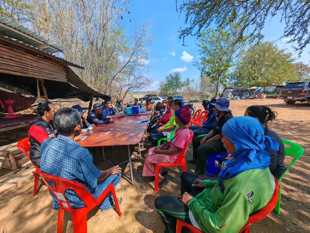  ร่วมดำเนินกิจกรรมโครงการเสริมสร้างการมีส่วนร่วมของชุมชนประมง ประจำปี 2568 บริเวณอ่างเก็บน้ำห้วยไม้เต็ง