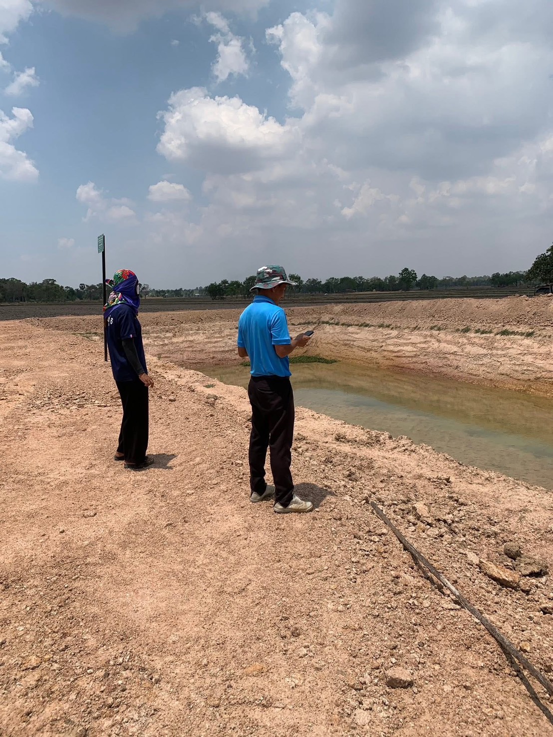 ลงพื้นที่สำรวจบ่อเลี้ยงสัตว์น้ำของเกษตรกร..คลิก