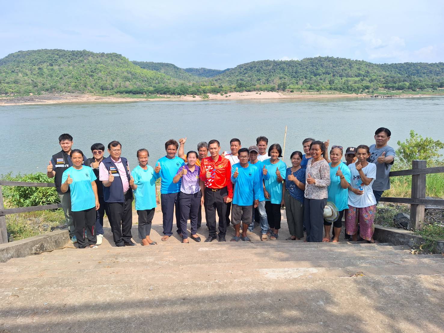 ประมงอุบลฯ ร่วมติดตามผลการดำเนินงานโครงการไทย - ลาว ร่วมจัดการ ฟื้นฟูทรัพยากรประมง ในแม่น้ำโขงตอนล่าง (ระยะที่ 3)