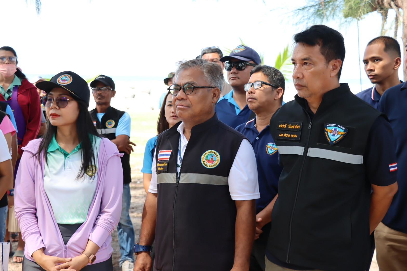 ปฏิบัติงานโครงการเสริมการมีส่วนร่วมของชุมชนประมง ประจำปีงบประมาณ พ.ศ. 2568