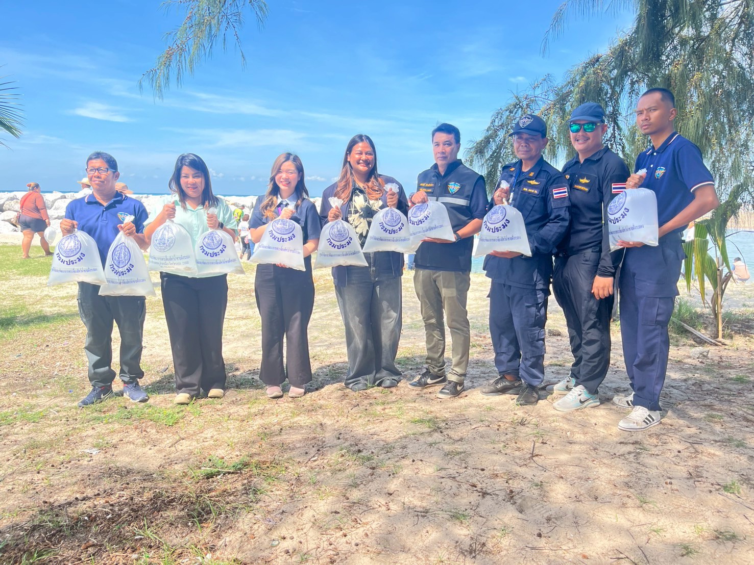 ปฏิบัติงานโครงการเสริมการมีส่วนร่วมของชุมชนประมง ประจำปีงบประมาณ พ.ศ. 2568