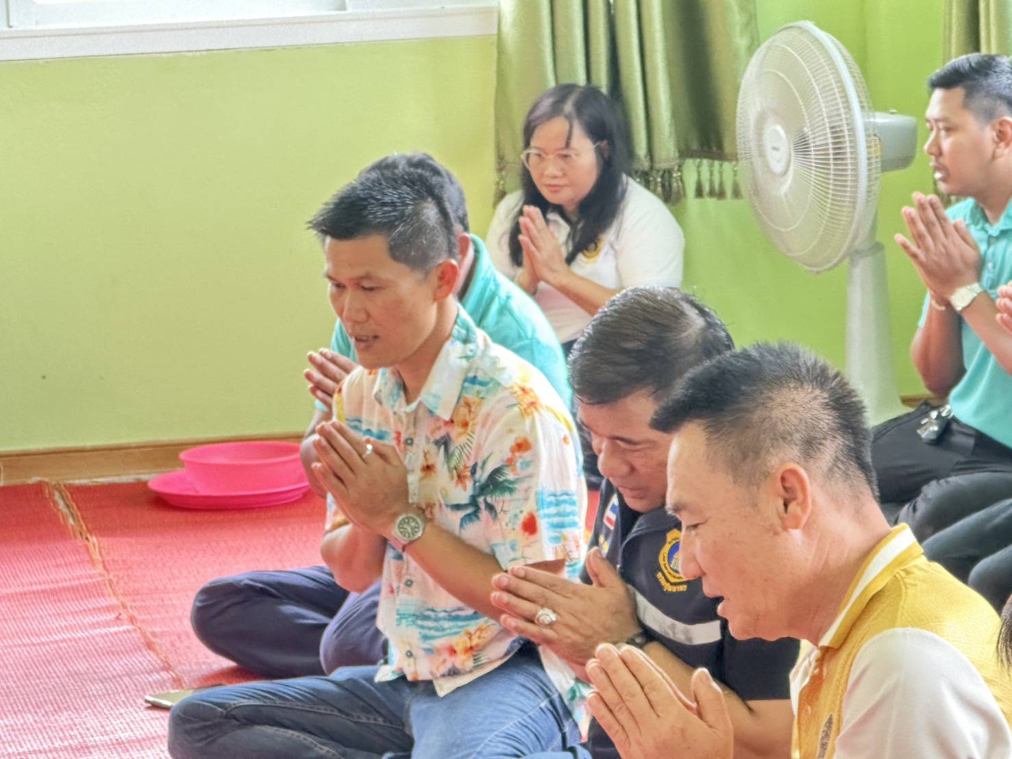 งานทำบุญขึ้นบ้านใหม่ และทำบุญสำนักงานด่านตรวจพืชช่องสะงำ 
