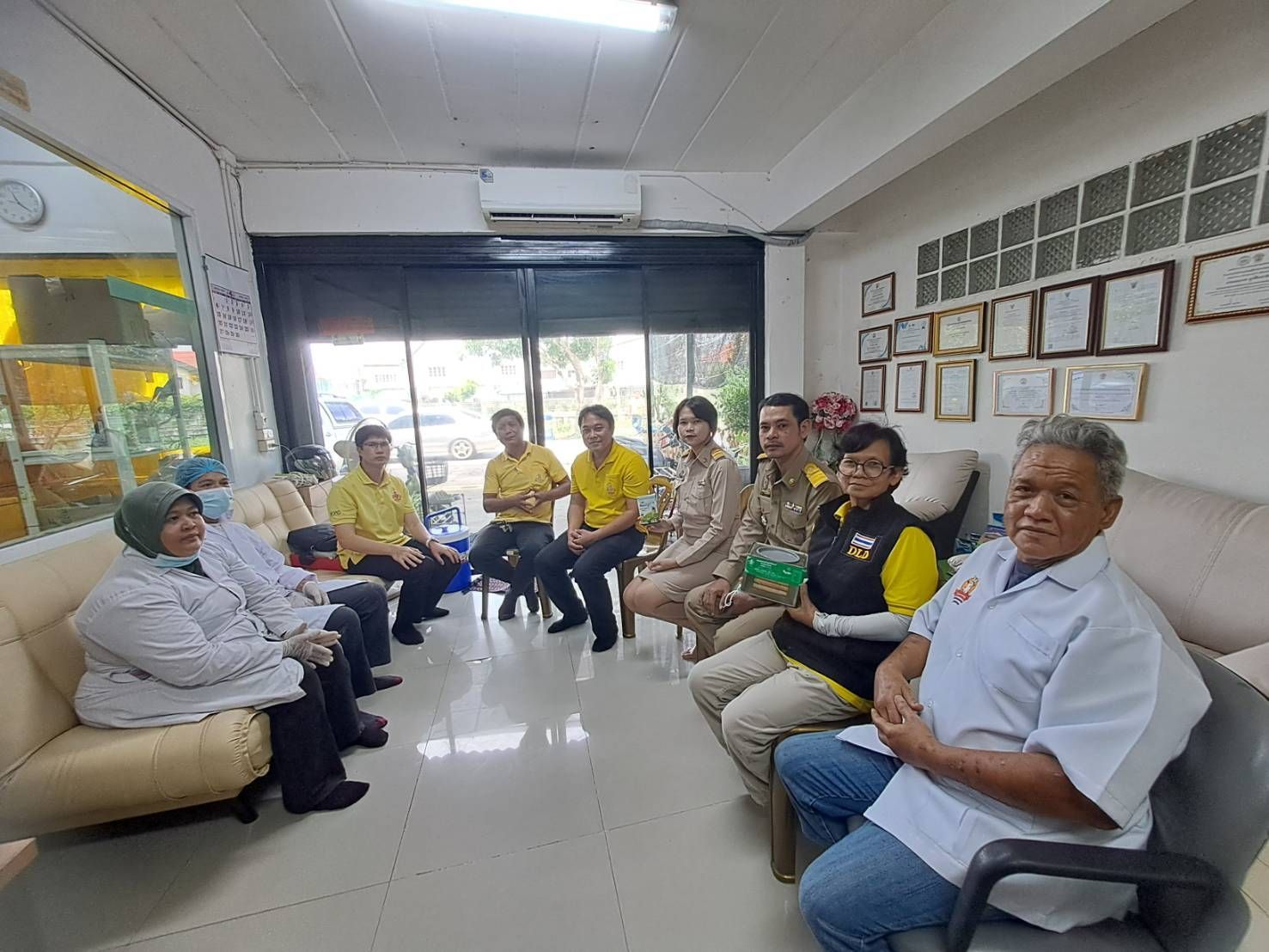 (อ.บางบัวทอง) การระชุมเชิงปฏิบัติการเพิ่มศักยภาพด้านการตลาดสินค้าเกษตร..คลิก