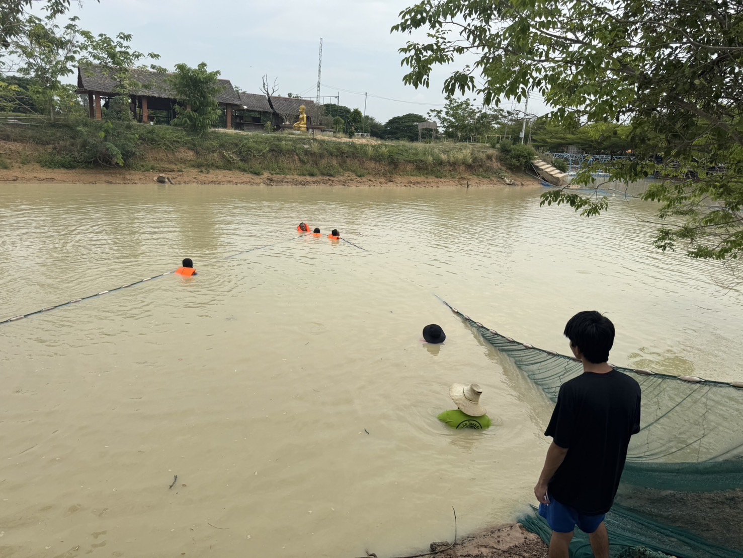 การจัดการพื้นที่ให้เหมาะสม เนื่องจากมีจำนวนพันธุ์สัตว์น้ำที่หนาแน่นเกินไป เพื่อให้ระบบนิเวศในแหล่งน้ำสมบูรณ์..คลิก