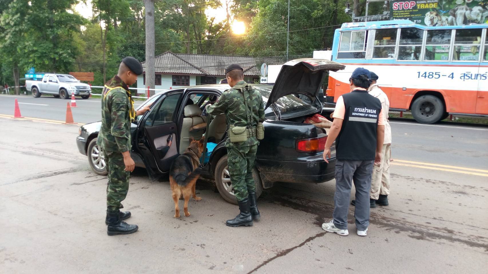 ผลการปฏิบัติงานด่านตรวจประมงสุรินทร์