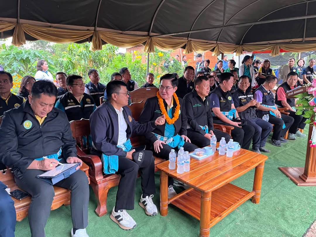 การร่วมให้การต้อนรับและติดตามการลงพื้นที่ตรวจราชการ ของนายอัครา พรหมเผ่า รัฐมนตรีช่วยว่าการกระทรวงเกษตรและสหกรณ์ และคณะ ในการติดตามโครงการระบบส่งเสริมเกษตรแปลงใหญ่ และโครงการหนึ่งท้องถิ่นหนึ่งสินค้าเกษตรมูลค่าสูง จังหวัดนครพนม